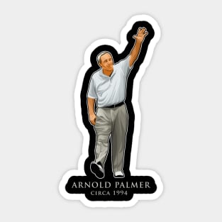 Arnold Palmer Golf Circa 1994 Sticker